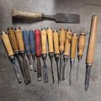 Beitels van o.a. Nooitgedacht, Kirsch en Stanley, Doe-het-zelf en Verbouw, Gereedschap | Handgereedschap, Ophalen of Verzenden