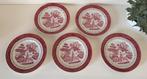 5 Nikko Double Phoenix Japan bordjes, Ophalen of Verzenden, Zo goed als nieuw, Bord(en), Overige stijlen
