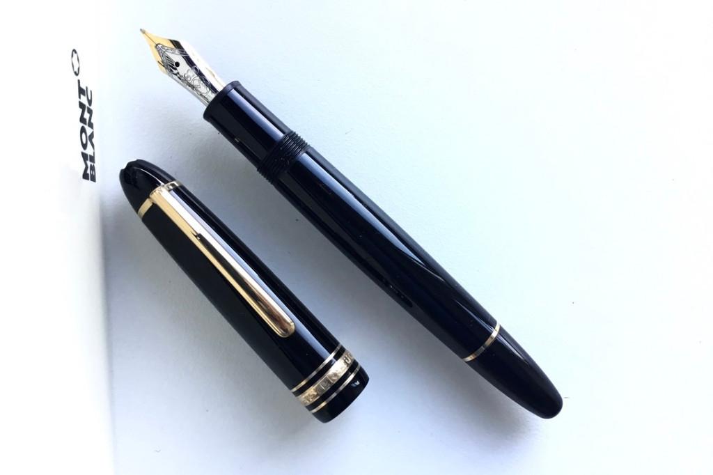 Montblanc Meisterstück Legrand Traveller Vulpen (Patroonpen), Ophalen of Verzenden, Zo goed als nieuw, Vulpen, Mont Blanc