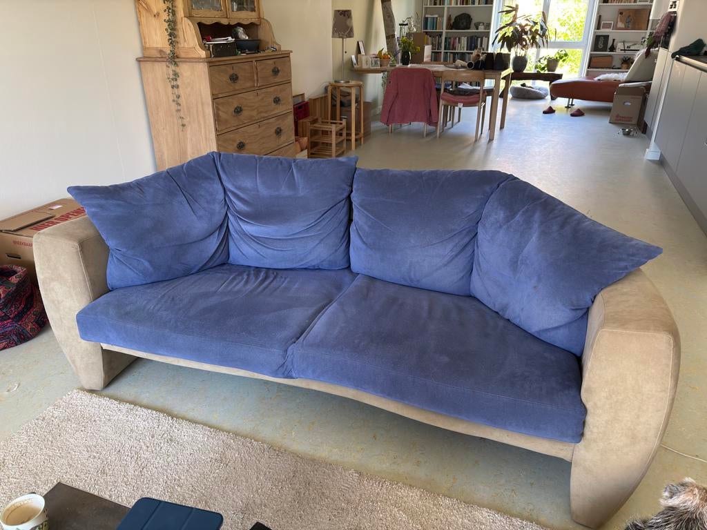 Leolux bank, speels design, Ophalen, Overige materialen, Gebruikt, 75 tot 100 cm