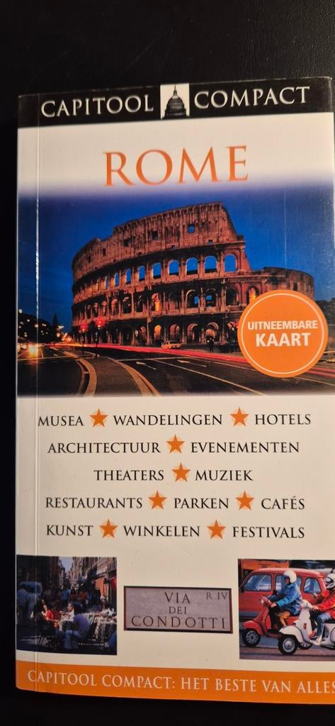 Rome, Boeken, Reisgidsen, Capitool, Budget, Europa, Ophalen of Verzenden