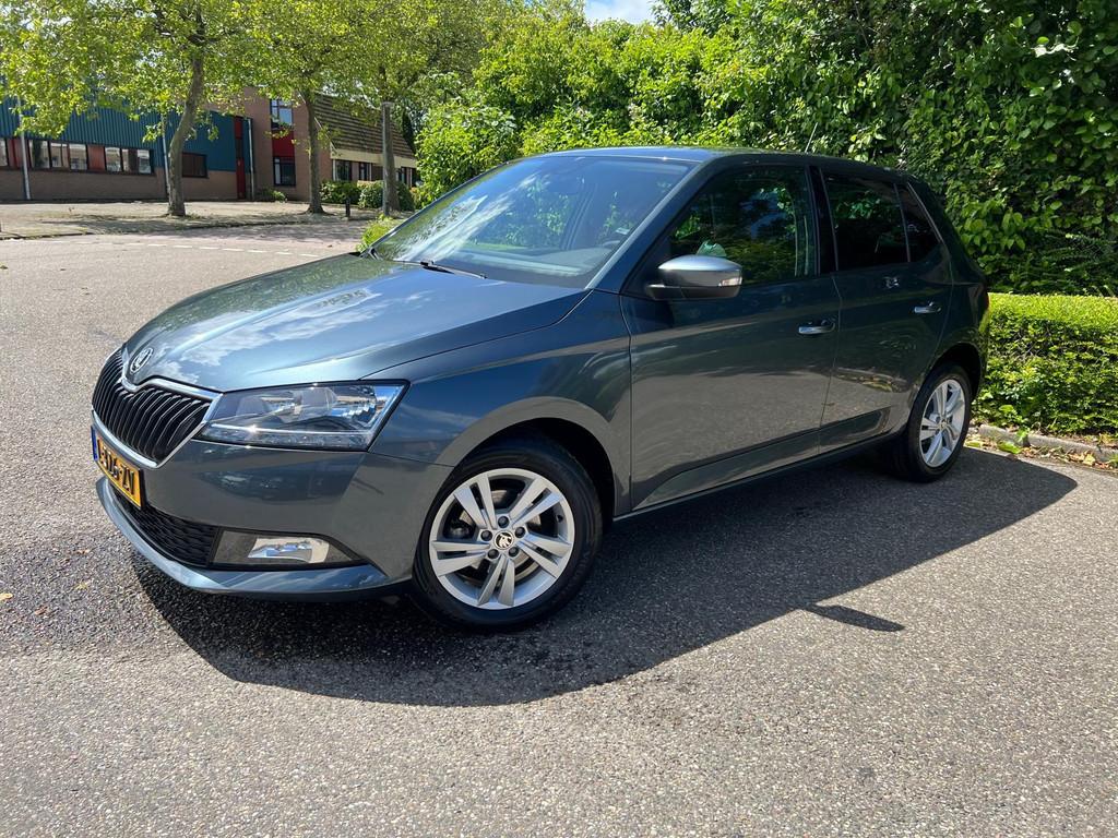 Skoda Fabia 1.0 TSI Online Edition / Apple Carplay / parkeer, Auto's, Skoda, Voorwielaandrijving, Stof, Gebruikt, 95 pk