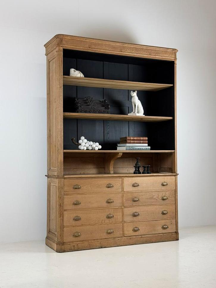 Buffetkast eiken antiek ca. 1900, Huis en Inrichting, Kasten | Boekenkasten, Zo goed als nieuw, Minder dan 100 cm, 25 tot 50 cm