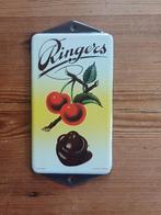 Emaille bord deurpostje RINGERS, Antiek en Kunst, Ophalen of Verzenden