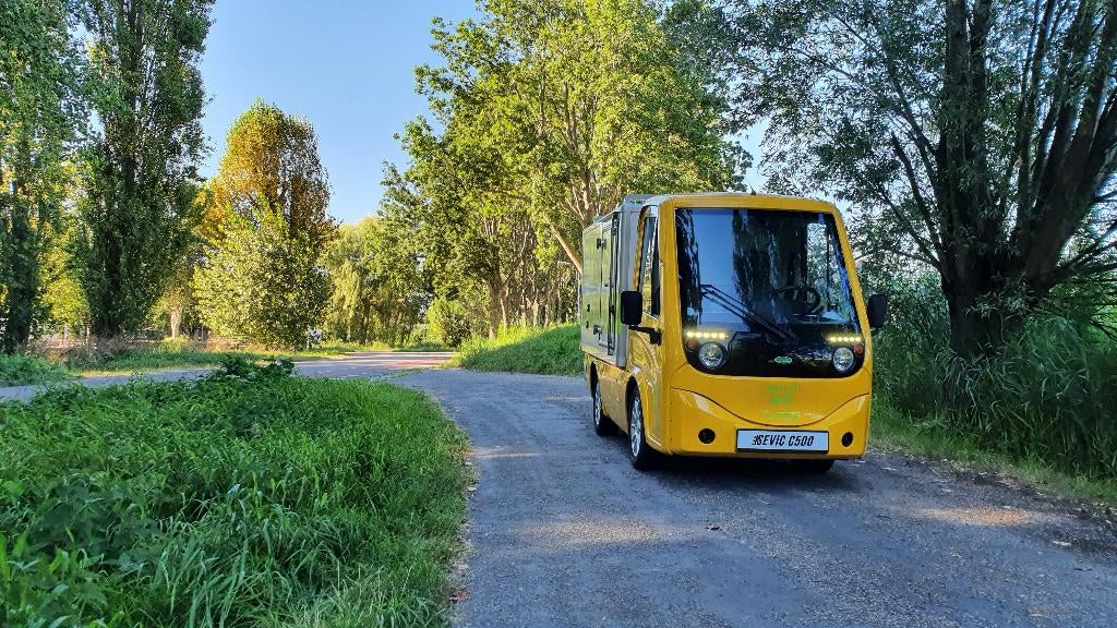 Licht Elektrisch vracht voertuig LEVV  landbouw kenteken, Auto's, Bestelauto's, Euro 5, 36 pk, Sound system, 2 stoelen