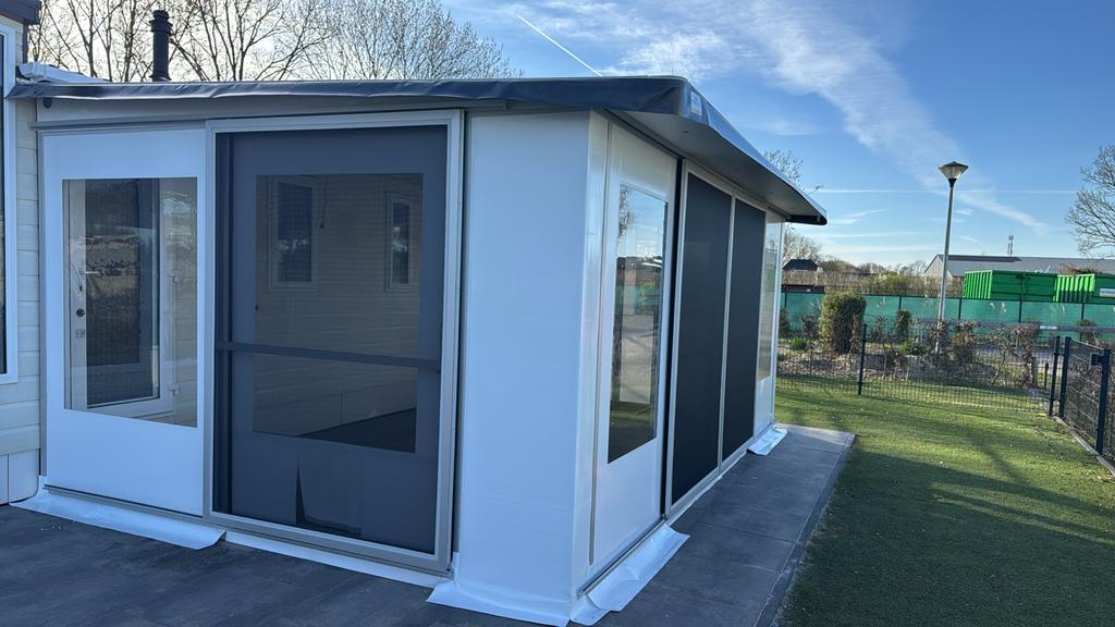 Diverse voortenten, luifels, tenten, vlonders en schuifdeure, Caravans en Kamperen, Ophalen of Verzenden, Nieuw, PVC, Overige merken