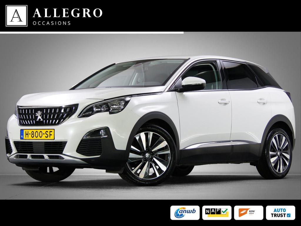 Peugeot 3008 1.2 PureTech Blue Lease Premium (APPLE CARPLAY, Gebruikt, 1199 cc, Leder en Stof, Wit