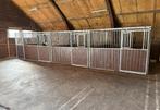 3x Paardenstal kunststof planken, Stalling, 2 of 3 paarden of pony's