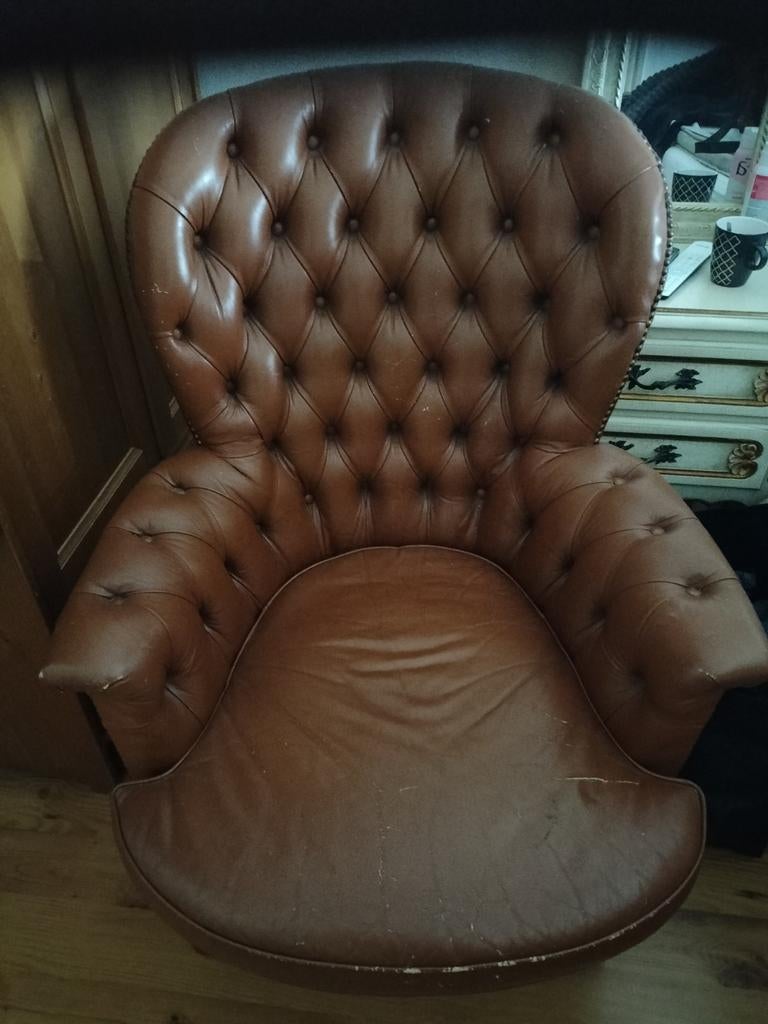 Gratis stoel, Huis en Inrichting, Ophalen, Gebruikt, Eén