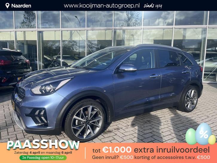 Kia Niro 1.6 GDi Hybrid DynamicPlusLine Navigatie | Lmv | St, Auto's, Kia, Bedrijf, Te koop, Niro, ABS, Achteruitrijcamera, Adaptive Cruise Control