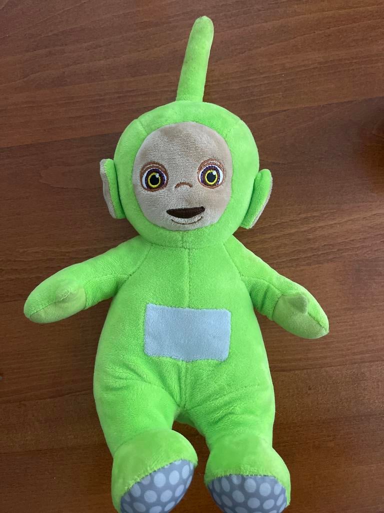 Originele Teletubbies knuffel - Groen (Dipsy), Kinderen en Baby's, Overige merken, Overige karakters, Overige typen, Ophalen of Verzenden