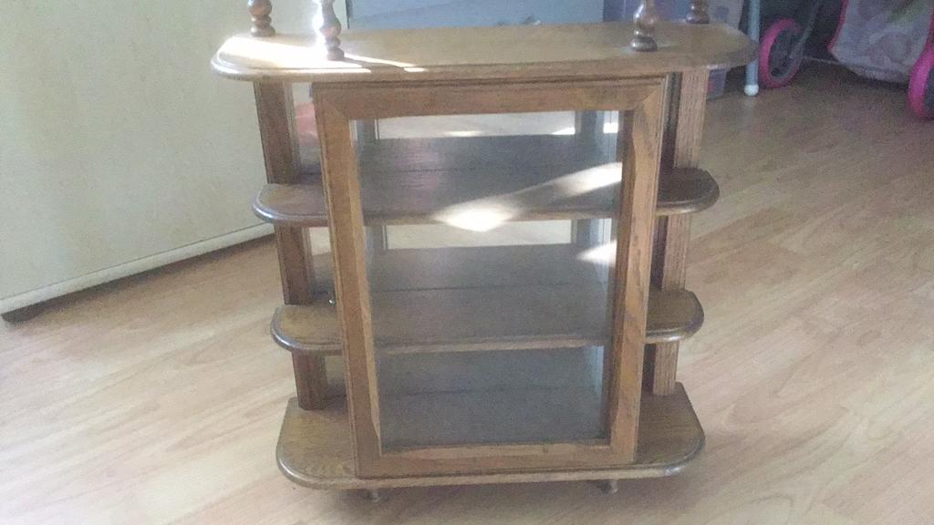 Wandvitrinekastje van meubelfabriek Oisterwijk, Ophalen, Minder dan 50 cm, Zo goed als nieuw, Minder dan 100 cm