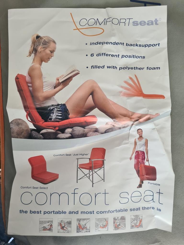 Comfort Seat strandstoel, Ophalen of Verzenden
