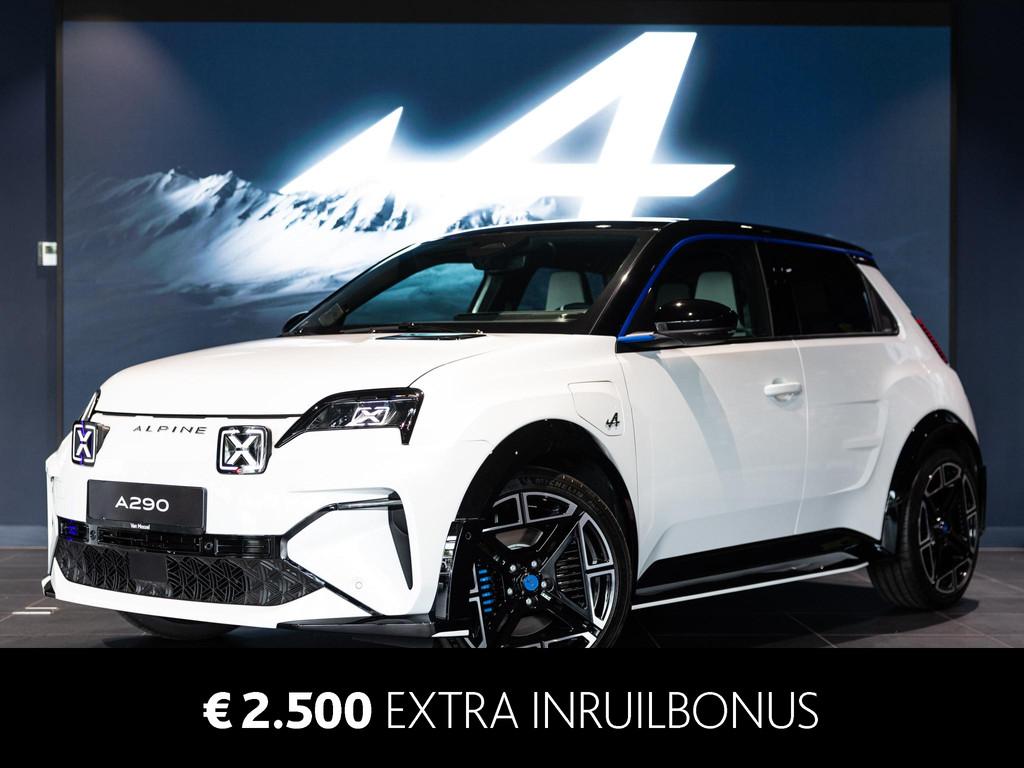 Alpine A290 GT Premium 52 kWh - 180P PK| DEVIALET SOUND | PA, 380 km, Leder, Adaptive Cruise Control, Nieuw