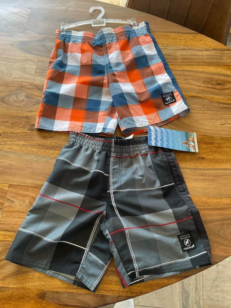 2x olympia jongens zwem short maat 128 nieuw, Kinderen en Baby's, Kinderkleding | Maat 128, Nieuw, Jongen, Sport- of Zwemkleding