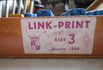 LINKPRINT kist 3 aaneenschakelbare stempels, Hobby en Vrije tijd, Stempelen, Oosterveldweg 15, 7274 DZ, Gebruikt, Overige typen