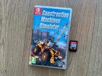 Construction Machines Simulator Nintendo Switch Nette Staat!, 1 speler, Ophalen of Verzenden, Zo goed als nieuw, Vanaf 3 jaar
