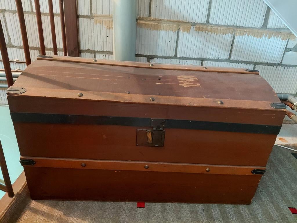 Deken/boekenkist, Huis en Inrichting, Woonaccessoires | Kisten, Ophalen, Gebruikt, 50 tot 75 cm