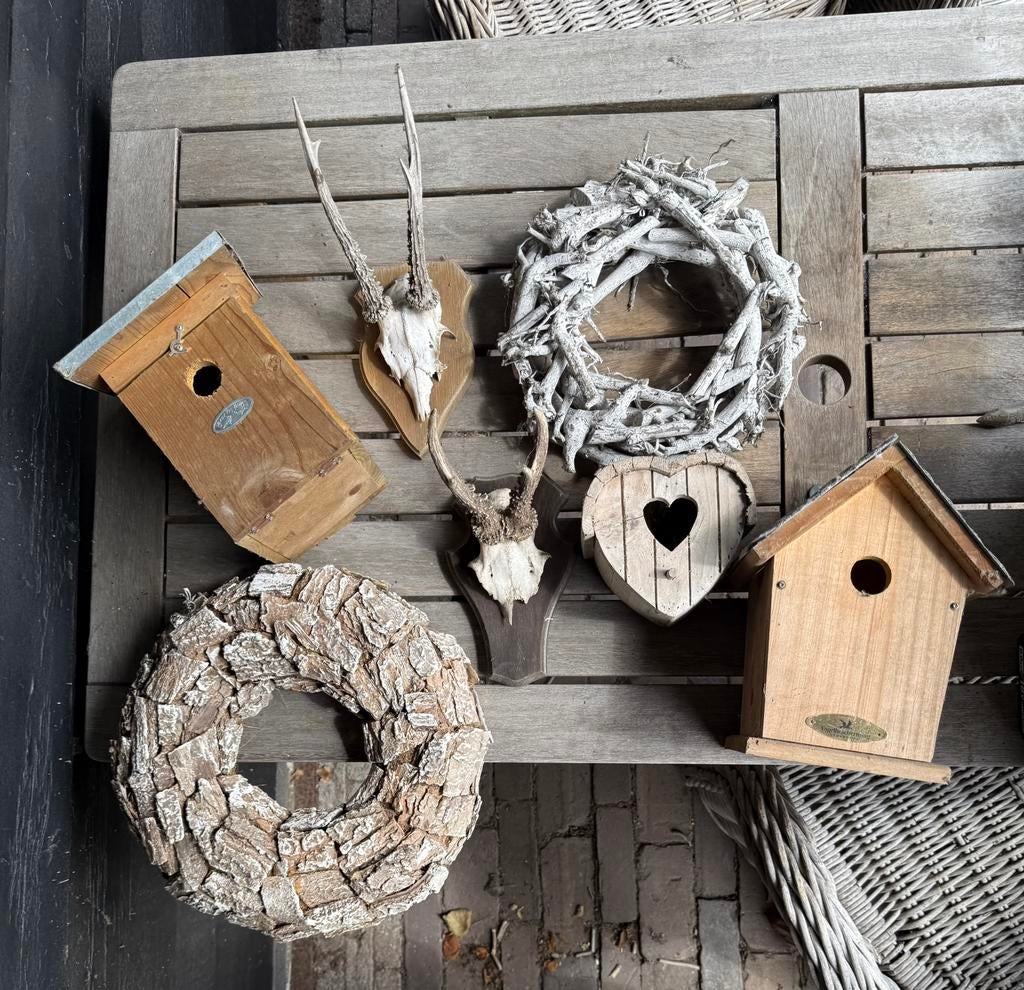 Diverse tuindecoratie, Ophalen, Zo goed als nieuw, Voerbakje