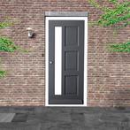 Houten voordeur Voorburg met isolatieglas Stomp, Niet ingevuld, 80 tot 100 cm, Niet ingevuld, Nieuw