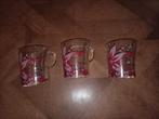 Douwe Egberts DE Senseo glazen Studio Tord Boontje 3stuks, Ophalen of Verzenden, Overige stijlen, Kop(pen) en/of Schotel(s), Glas
