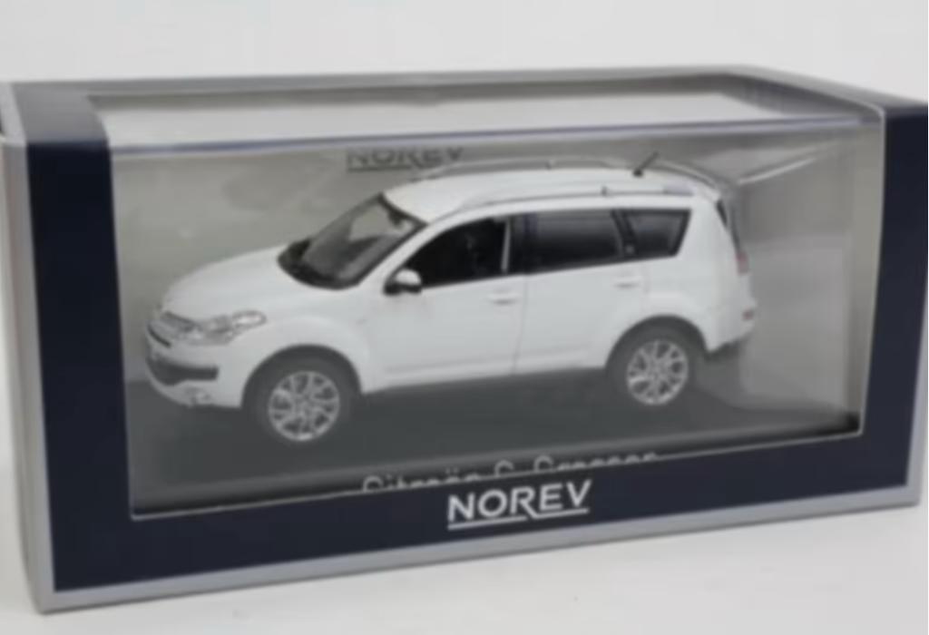 Citroen C-Crosser 2007 wit schaal 1/43 Norev ref: 155654, Verzenden, Nieuw, Auto, Norev