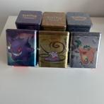 Pokemon stacking Tin 2024 (Psychic, Metal and Dragon), Ophalen, Zo goed als nieuw