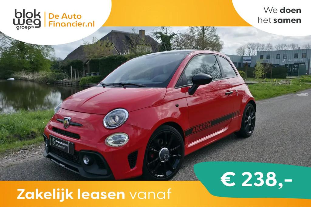 Fiat 500 1.4 T-Jet Abarth Turismo / Carbon stoe € 13.995,0, 4 cilinders, Leder en Stof, 1010 kg, Handgeschakeld