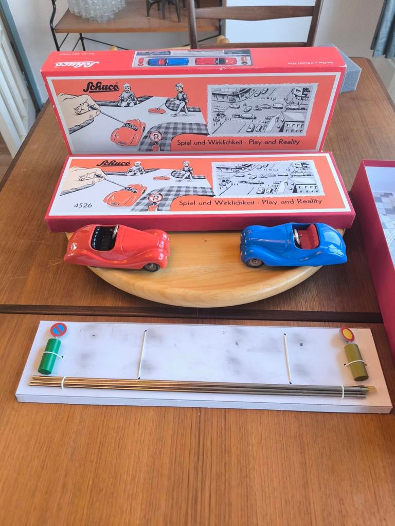 Schuco speelset in nieuwstaat met ovp, Ophalen of Verzenden, Zo goed als nieuw, Auto's