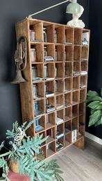 Oude vakkenkast, hout, Ophalen