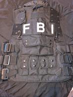 Bodywarmer fbi, Kleding | Dames, Carnavalskleding en Feestkleding, Ophalen, Zo goed als nieuw, Carnaval