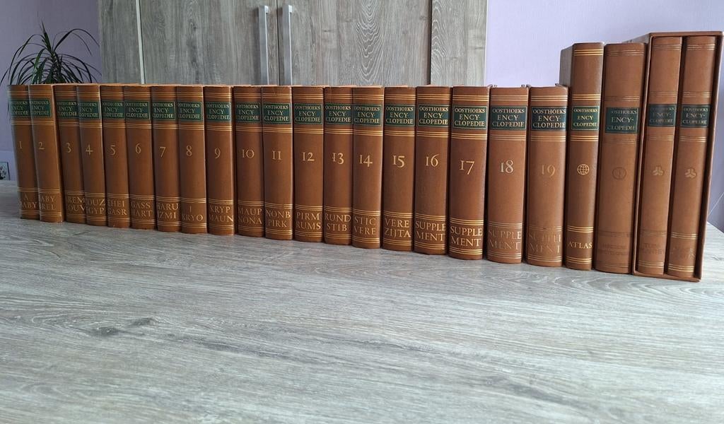 De Grote Oosthoek Encyclopedie serie 1964, Boeken, Ophalen, Gelezen, Complete serie