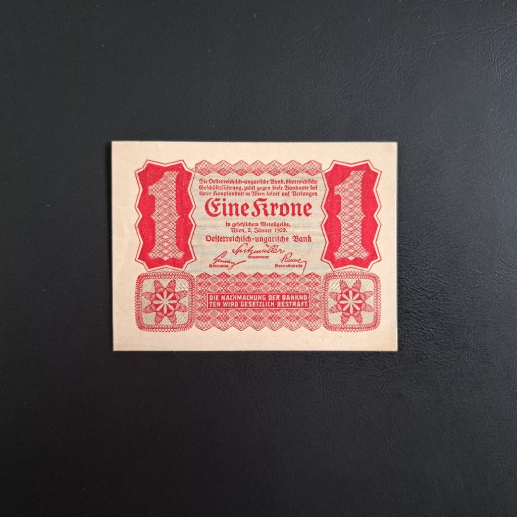 1 kron Oostenrijk-Hongarije #062, Postzegels en Munten, Bankbiljetten | Europa | Niet-Eurobiljetten, Verzenden, Overige landen