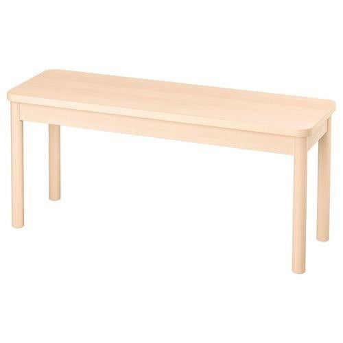 Ikea Ronninge bankje, bench. Berken, Ophalen, Gebruikt, Hout
