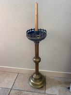 Oude koperen kerkkandelaar, Ophalen of Verzenden, Koper of Brons