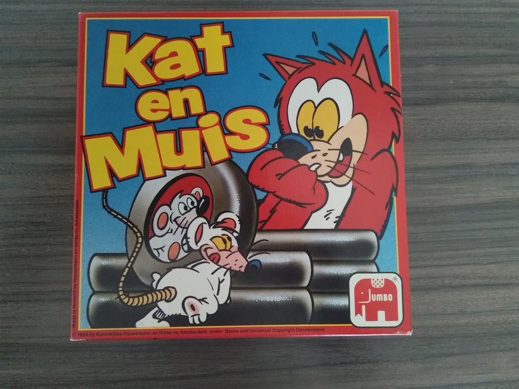 Kat en muis spel jumbo, Ophalen of Verzenden