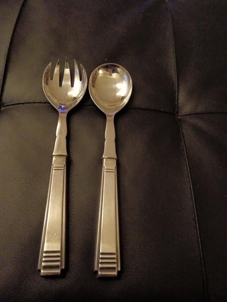 Gero Zilvium 90 model 447 slacouvert, Antiek en Kunst, Ophalen of Verzenden