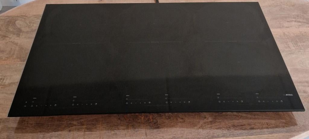 Atag inductie kookplaat 90cm, Witgoed en Apparatuur, Kookplaten, Ophalen, Zo goed als nieuw, Inbouw, Inductie