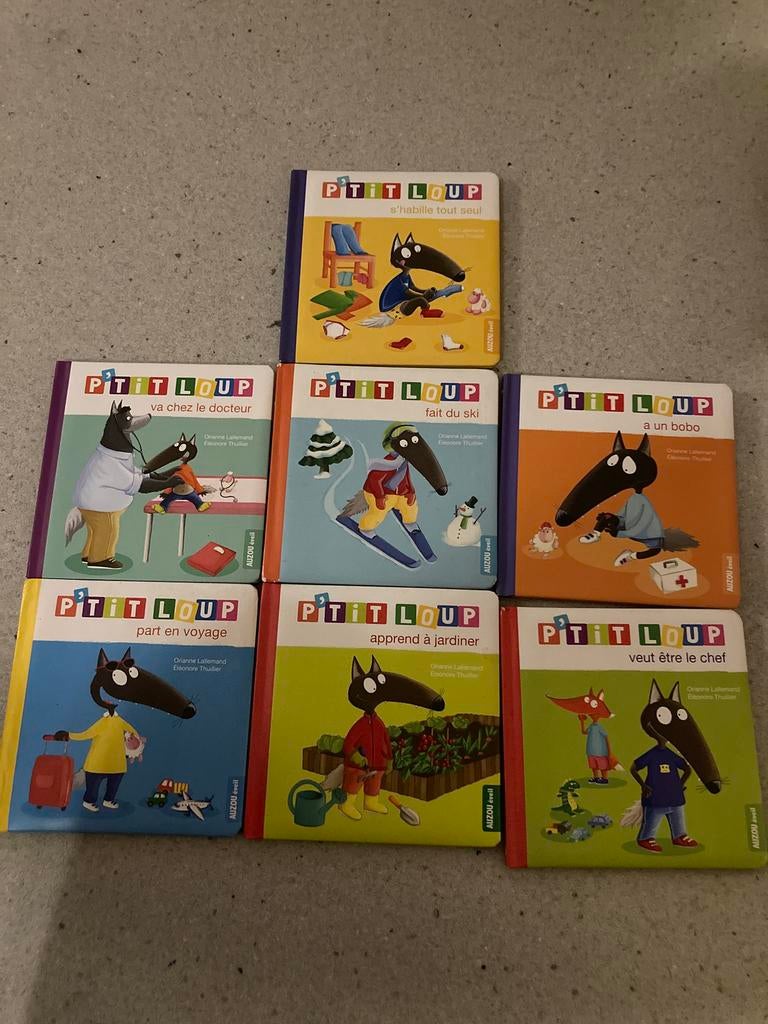 Petit Loup boekjes (7 stuks), Ophalen of Verzenden, Zo goed als nieuw