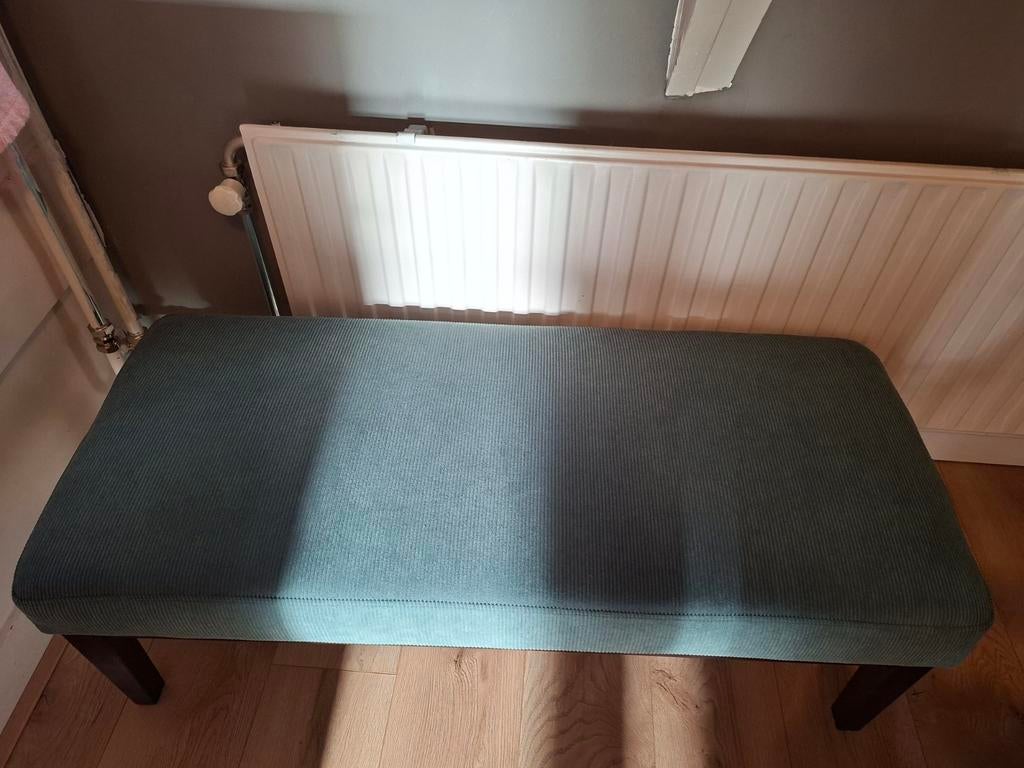 Ikea voetenbank, nooit gebruikt, Huis en Inrichting, Banken | Voetenbanken en Poefen, Ophalen