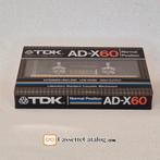 SET  TDK AD-X60 + AD-X90 Cassetteband Type I - NOS - Mint, Cd's en Dvd's, Cassettebandjes, 2 t/m 25 bandjes, Overige genres, Ophalen of Verzenden
