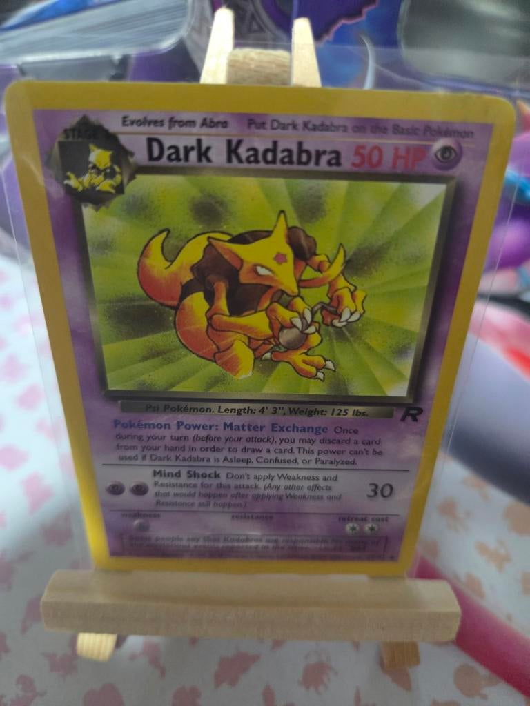 Pokémon Dark Kadabra 50 HP, Ophalen of Verzenden