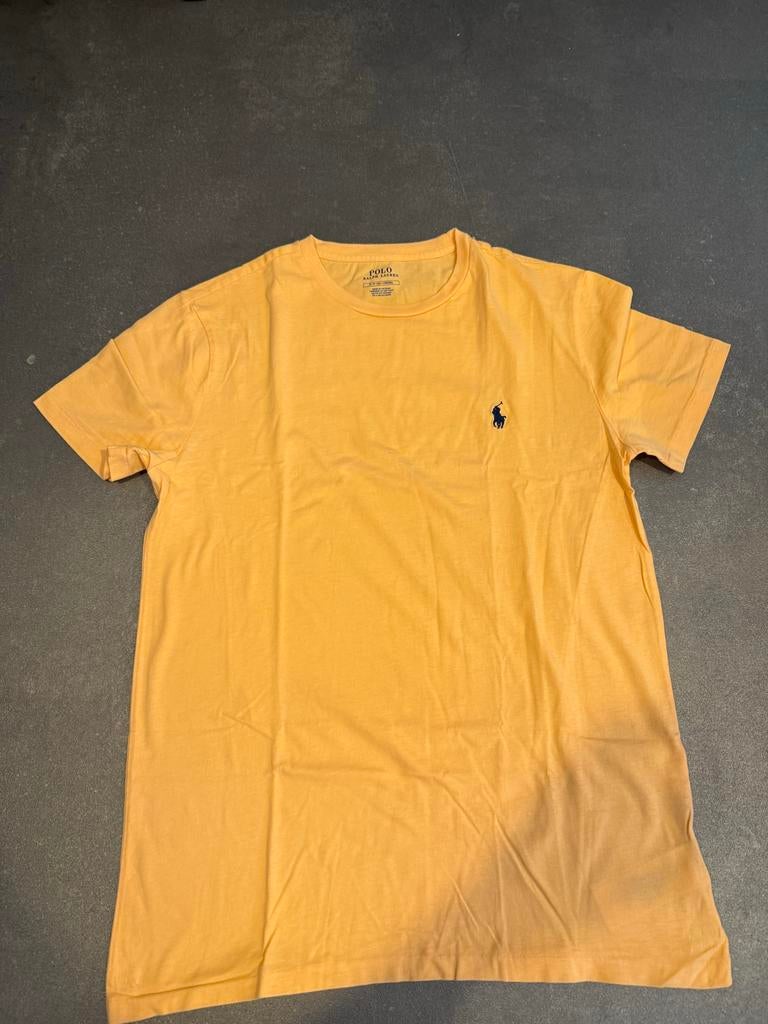 Polo Ralph Lauren T-shirt maat S, Kleding | Heren, T-shirts, Verzenden, Gedragen, Maat 46 (S) of kleiner, Geel