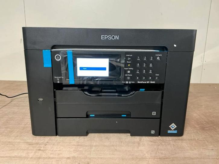 Epson WorkForce WF-7840DTWF Printer – Nieuw in doos, Computers en Software, Printers, Nieuw, All-in-one, LED-printer, Faxen, Kleur printen