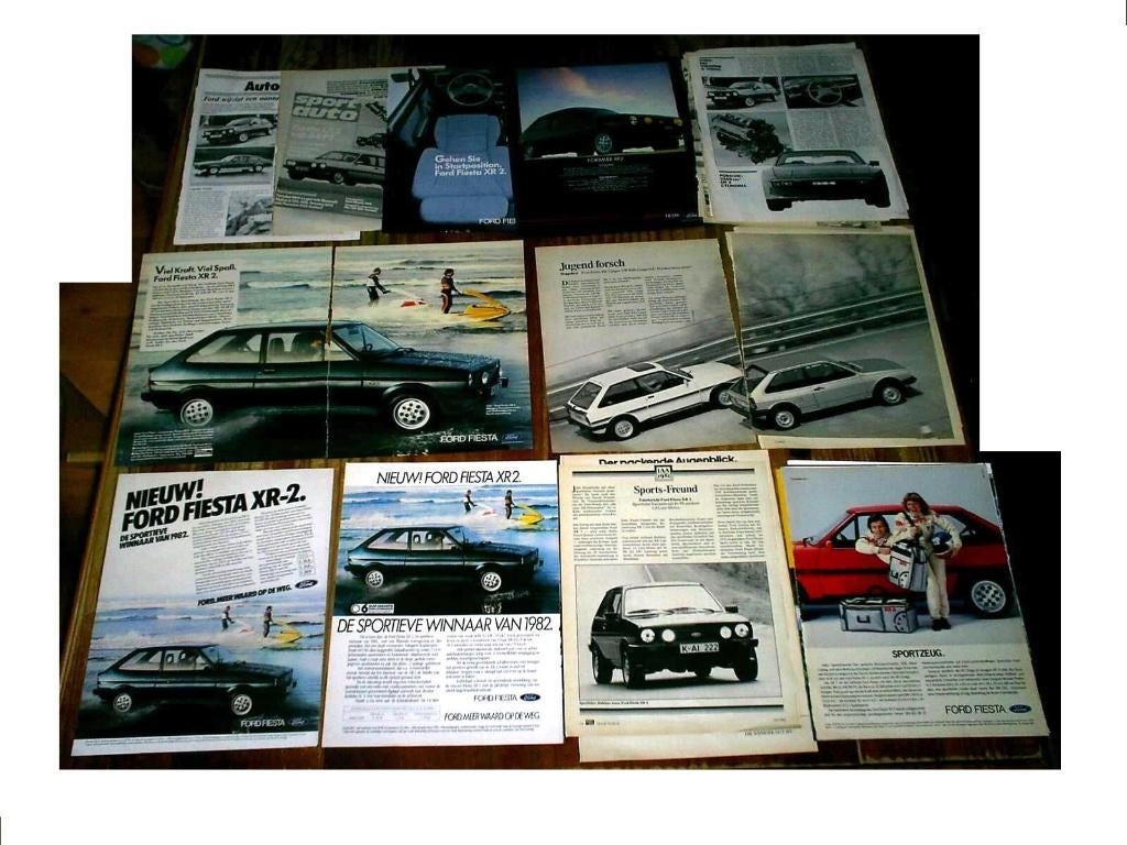 Ford Fiesta XR 2 type 1 [ 23 versch. testen / info's ], Verzenden, Zo goed als nieuw, Ford