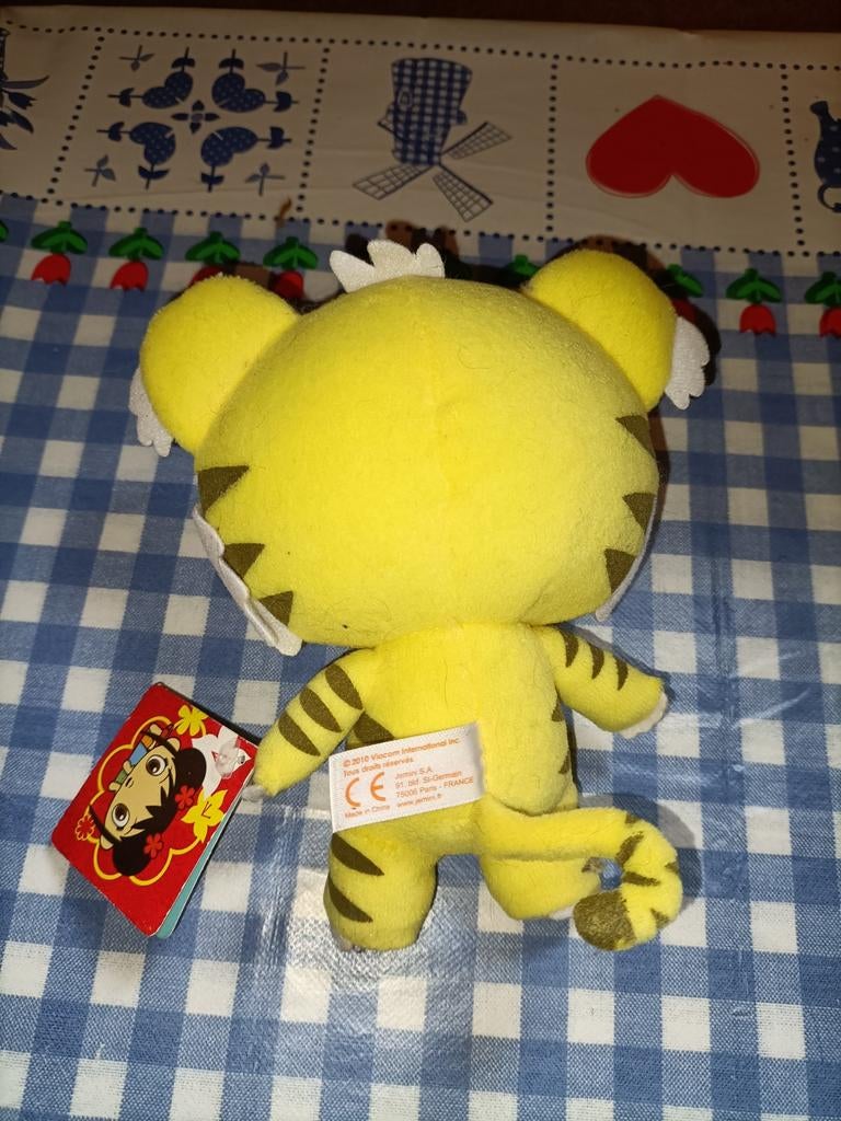 Ni Hao Kai-Lan knuffel Nickelodeon 15 cm groot, Ophalen of Verzenden, Zo goed als nieuw, Overige typen