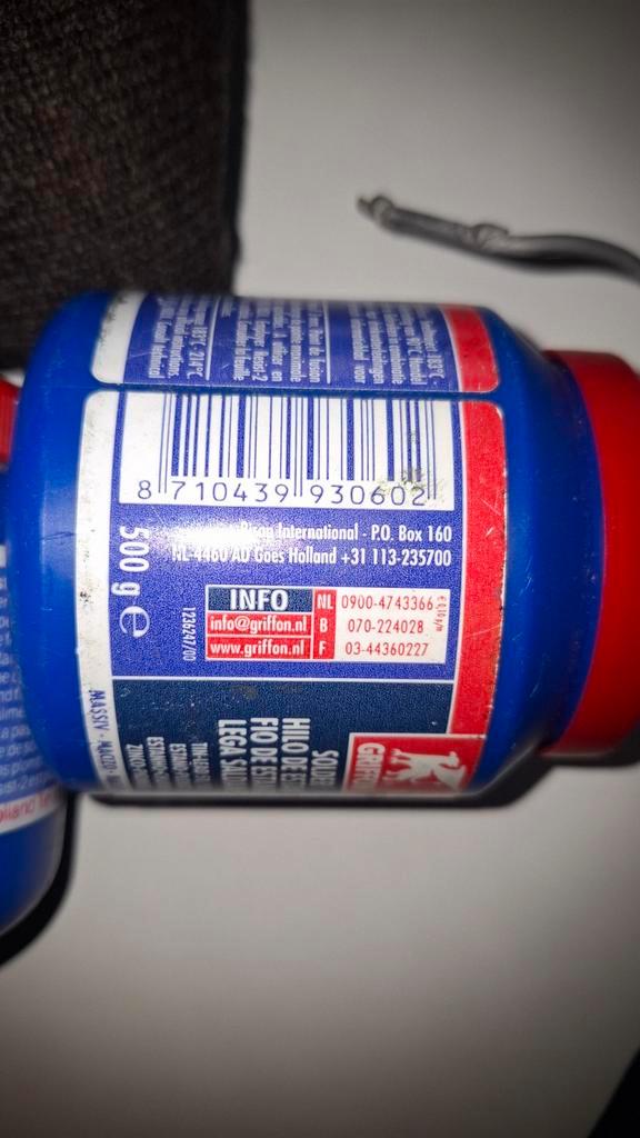 Soldeermateriaal: Griffon Soldeer, Doe-het-zelf en Verbouw, Overige Doe-het-zelf en Verbouw, Ophalen of Verzenden