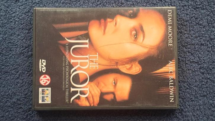 The Juror "Alec Baldwin, Demi Moore", Cd's en Dvd's, Dvd's | Thrillers en Misdaad, Zo goed als nieuw, Vanaf 16 jaar, Ophalen of Verzenden