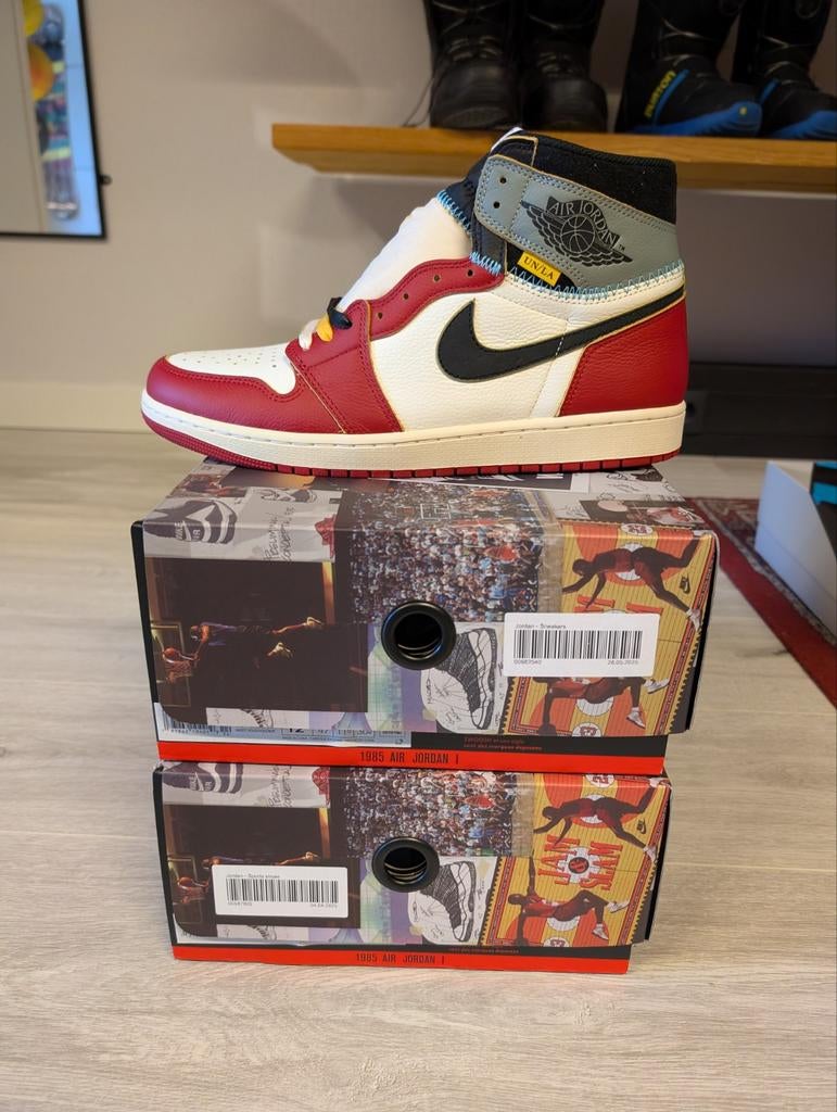 Ook te ruil! Jordan 1 Union LA Chicago maat 47 en 47.5, Kleding | Heren, Schoenen, Ophalen of Verzenden, Nieuw, Overige kleuren