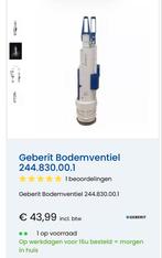 Geberit Bodemventiel 244.830.00.1, Ophalen of Verzenden, Nieuw, Toilet